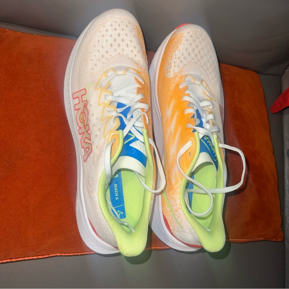 Hoka One One Mach 6 1147790-  Sneaker Mens Size 12.5 D New
